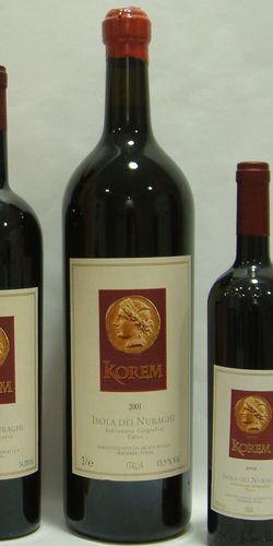 Argiolas Korem red wine 2007 - J�roboam