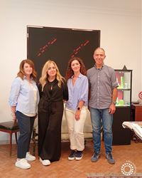 Il team Kara Sardegna con Alessandra e Maurizio de L'Etoile