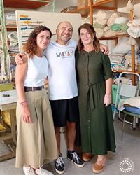 Il team di Kara Sardegna con Fabrizio Sanna di Sartapp
