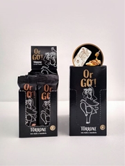20 pz OrGO! Snack energetico al gusto TORRONE (20 pz da 25 gr ciascuno)