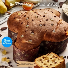 Colomba  Artigianale Pere e Gocce di Cioccolato Fondente 750g - Bontà di Pula