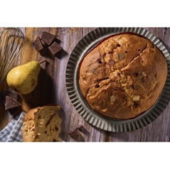 La Forneria di Pula Panettone with Pears and Dark Chocolate Drops - Bontà di Pula Box 750 g