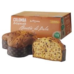 La Forneria di Pula Colomba  al caramello salato  - Bontà di Pula Scatola 750 g