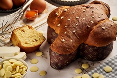 Colomba  Artigianale con Gocce di Cioccolato Bianco - Bontà di Pula