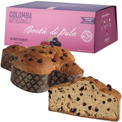 La Forneria di Pula Colomba Artigianale ai Frutti di Bosco  - Bontà di Pula Scatola 750 g