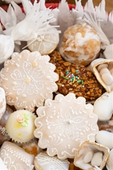 Antico Dolce Selargino Dolci sardi misti bianchi Incarto 1 Kg