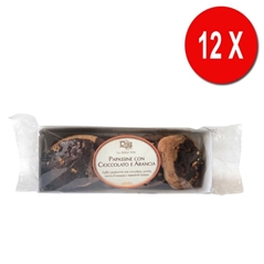 12 CONFEZIONI di Papassine con cioccolato e arancia