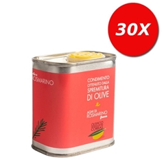 30 LATTINE di Condimento a base di Olio Extravergine di oliva e rosmarino