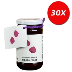 30 VASETTI di Confettura extra di cipolle rosse