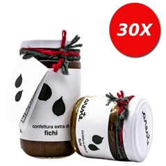 30 VASETTI di Confettura extra di fichi