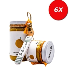 6 VASETTI di MARMELLATA EXTRA ARANCE