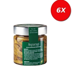6 VASETTI di ASPARAGI SOTT´OLIO