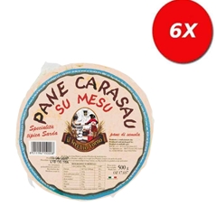 6 CONFEZIONI di Pane CARASAU