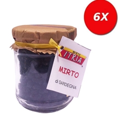 6 VASETTI di Bacche di Mirto