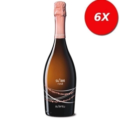 6 BOTTIGLIE di SU BRI ROSÉ - Spumante Brut