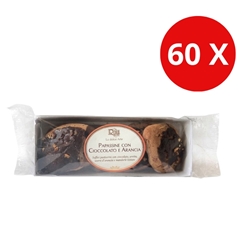 60 CONFEZIONI di Papassine con cioccolato e arancia