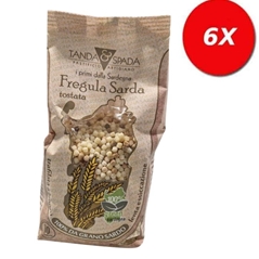 6 CONFEZIONI di FREGULA SARDA TOSTATA FINE