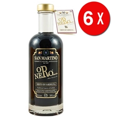6 BOTTIGLIE di Oronero Sardo - Liquore di Bacche Nere di Mirto Selvatico