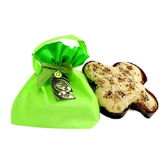 COLOMBA DELLA REGINA - pistacchio e cioccolato bianco, farcita con crema pistacchio