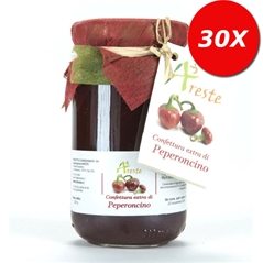 30 VASETTI di Confettura extra di PEPERONCINO