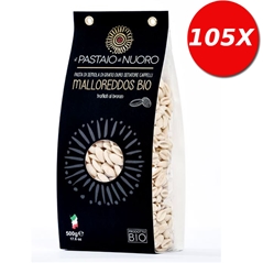105 CONFEZIONI di MALLOREDDOS Bio - Pasta di Semola di grano CAPPELLI