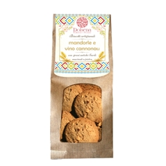 Biscotti artigianali alle mandorle e vino Cannonau