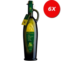 6 BOTTIGLIE di Olio extra Vergine di Oliva Su Mastru