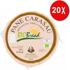 20 CONFEZIONI di Pane Carasau Biologico