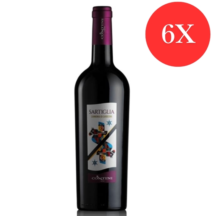 6 BOTTIGLIE di SARTIGLIA - Cannonau di Sardegna DOC