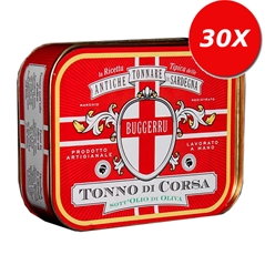 30 LATTINE di Tonno Corsa sott´olio di oliva